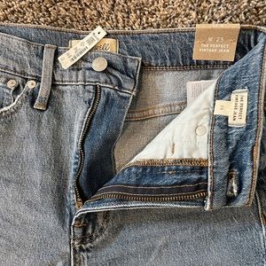 Madewell Perfect Vintage Jeans: Belbury Wash (NWT)